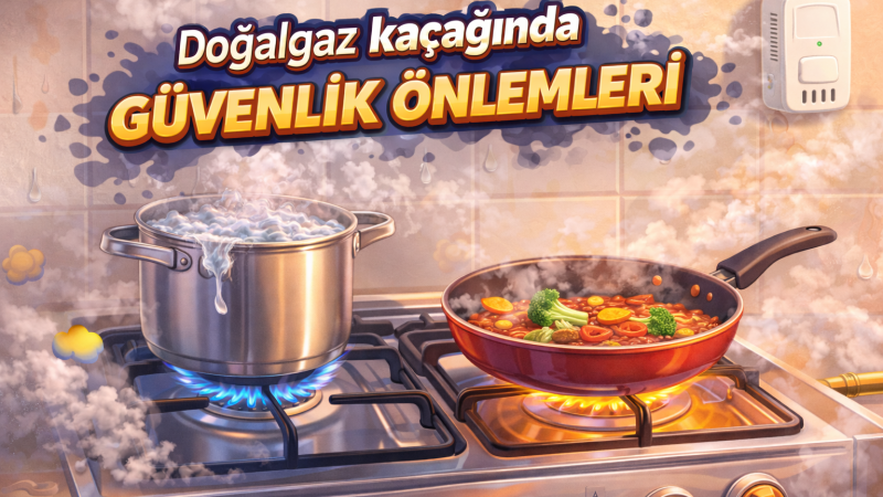 Doğalgaz kaçağına çözüm önerisi