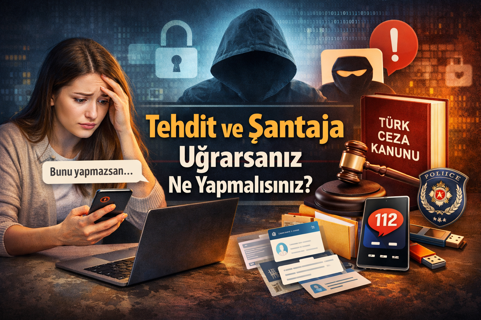 Tehdit ve Şantaj karşısında ne yapmak gerekir?