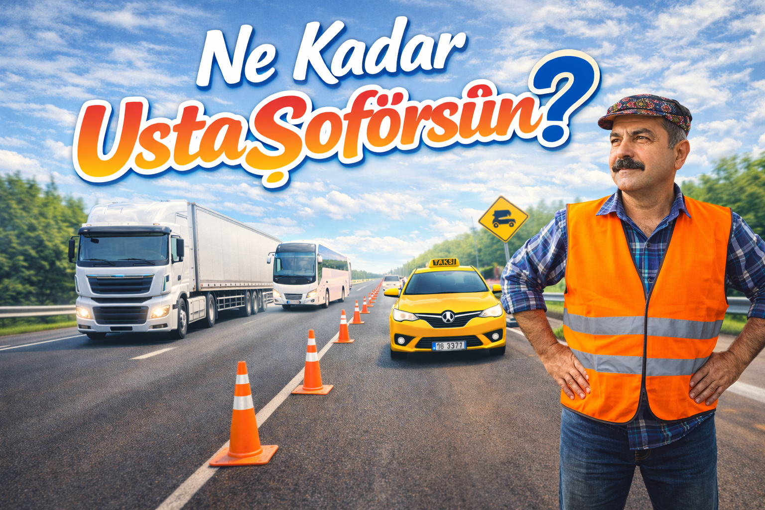 Usta Şoför müsün?