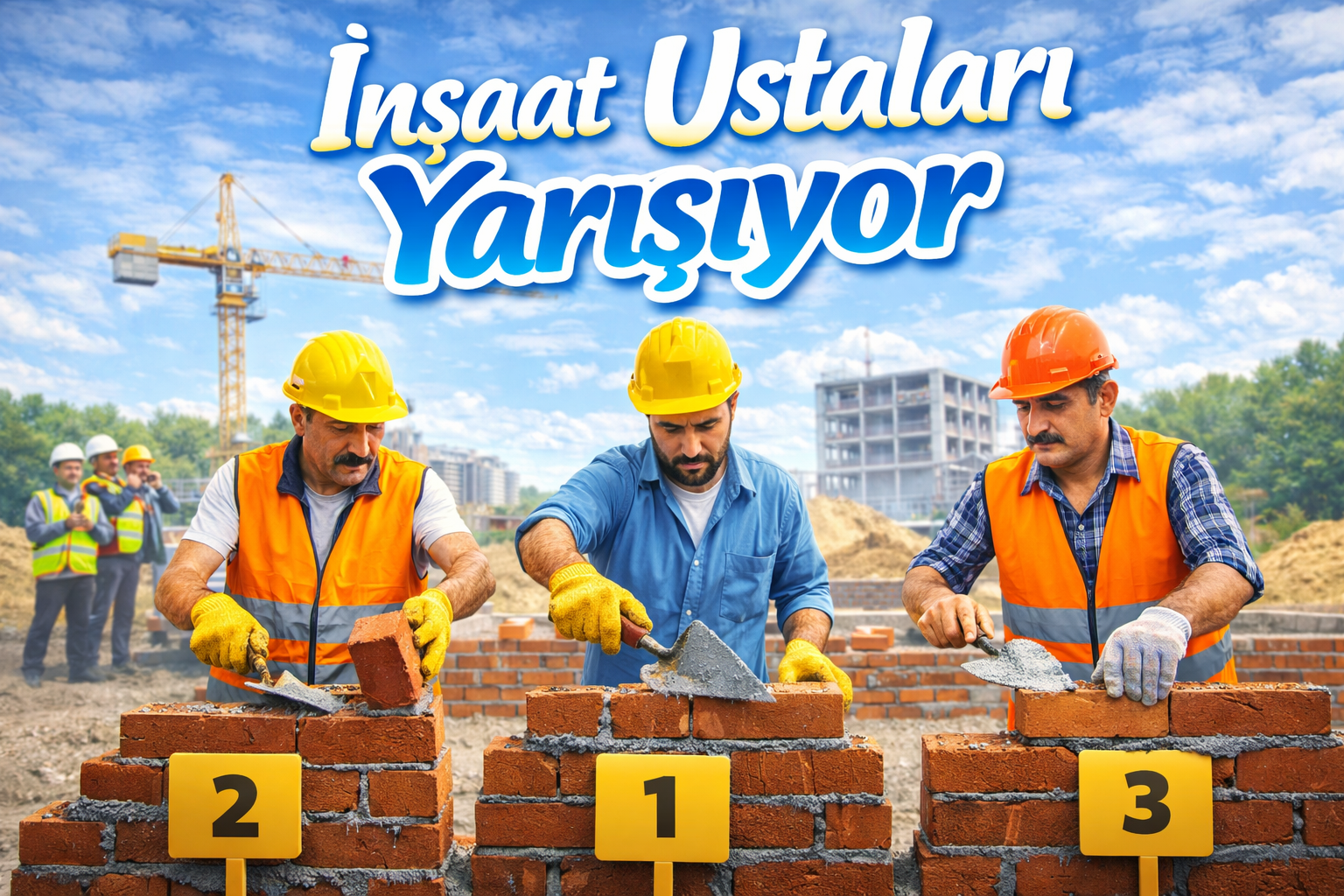 İnşaat Ustaları Yarışıyor