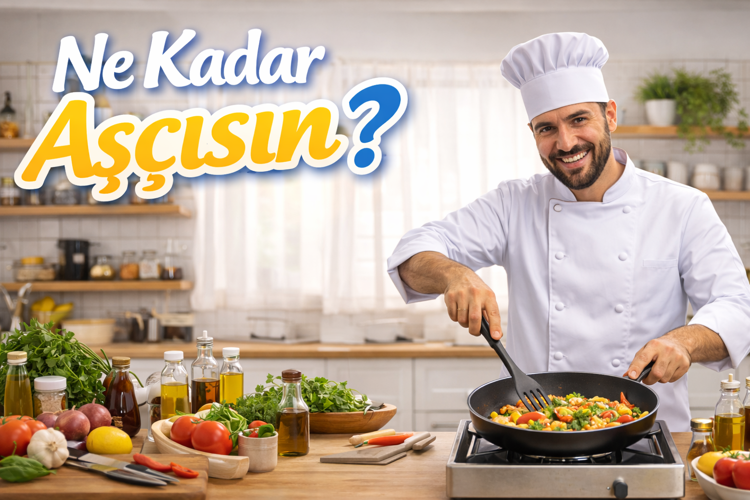 Ne kadar aşçısın?